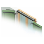 Automazione Persiane Battente Doppio Braccio Regolabile St50 2a Bianco Opaco Ral 9010 cm.80-120 | Gi.Bi.Di